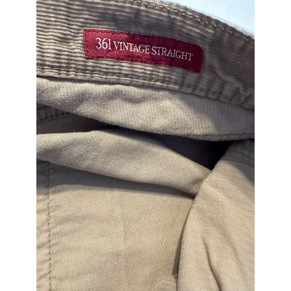 Lucky Brand 38 x 30 361 Vintage Straight Khaki 100%‎ Cotton Corduroy Jeans - Picture 5 of 8